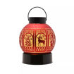 Picture of CHRISTMAS LANTERN BALL RED & GOLD
